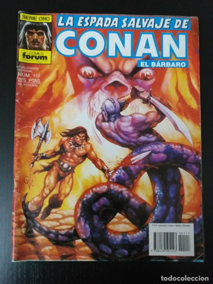 C&oacute;mics: La espada salvaje de conan (serie oro) n&ordm; 117 - Foto 1