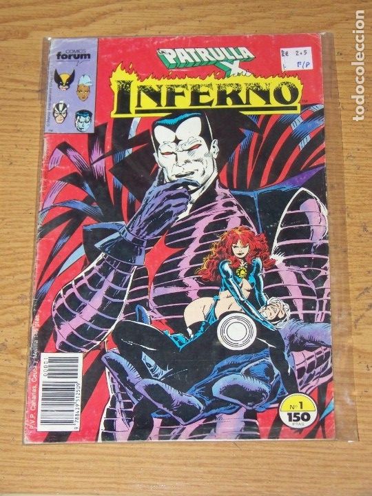 C&oacute;mics: INFERNO 1 PATRULLA X - Foto 1