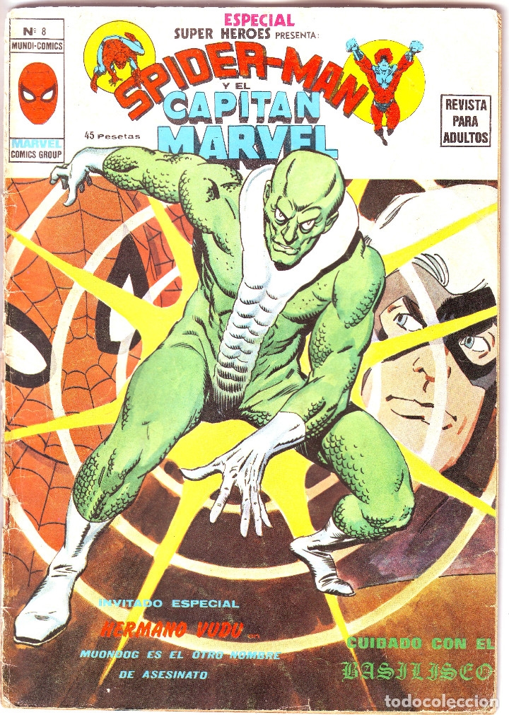 C&oacute;mics: SPIDER-MAN Y EL CAPIT&Aacute;N MARVEL N&ordm; 8 - Foto 1