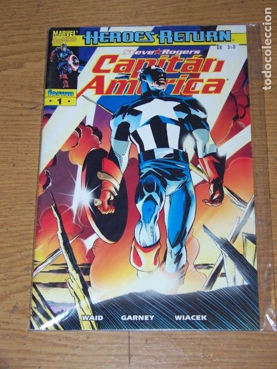 C&oacute;mics: FORUM CAPITAN AMERICA HEROES RETURN VOL. V.4 N&ordm; 1 - Foto 1
