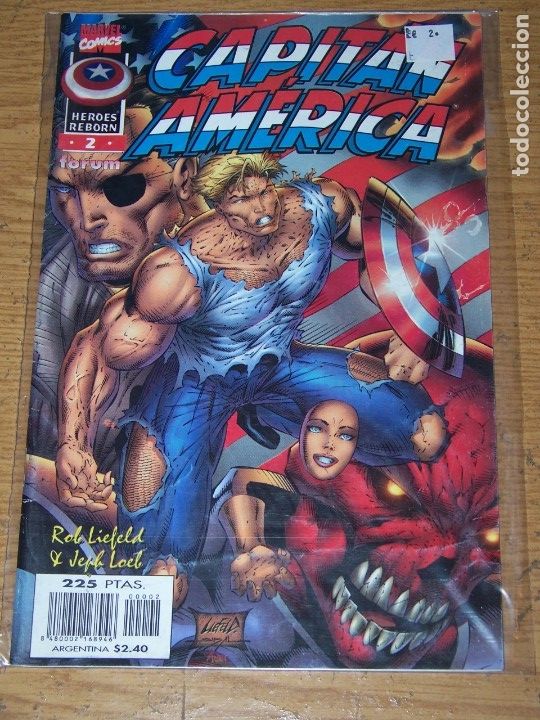 C&oacute;mics: FORUM CAPITAN AMERICA HEROES REBORN N&ordm; 2 - Foto 1