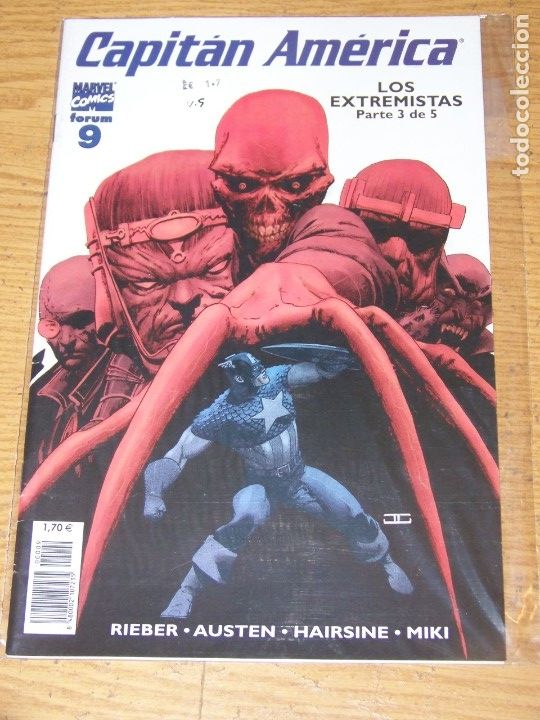 C&oacute;mics: FORUM CAPITAN AMERICA VOL. V.5 N&ordm; 9 - Foto 1