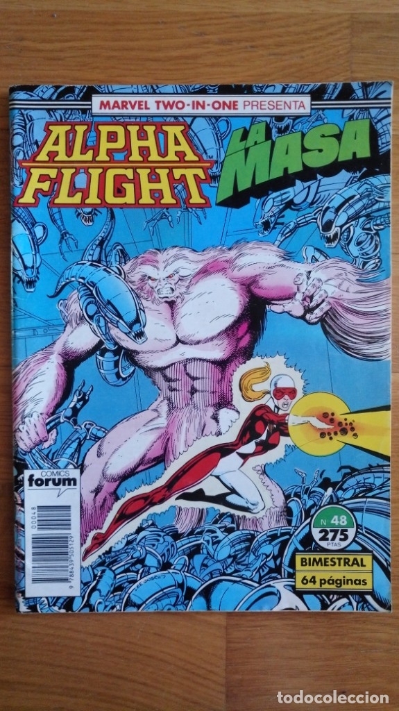 C&oacute;mics: Alpha Flight y La Masa 48 (Marvel Two in one) - Foto 1