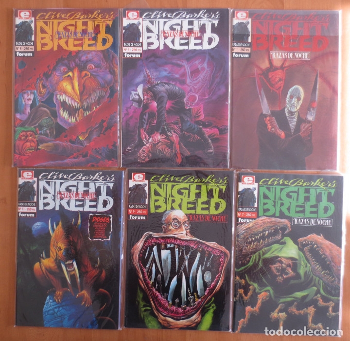 C&oacute;mics: NIGHT BREED RAZAS DE NOCHE CASI COMPLETA - Foto 1