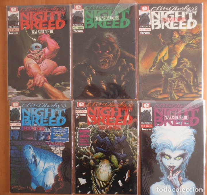 C&oacute;mics: NIGHT BREED RAZAS DE NOCHE CASI COMPLETA - Foto 2