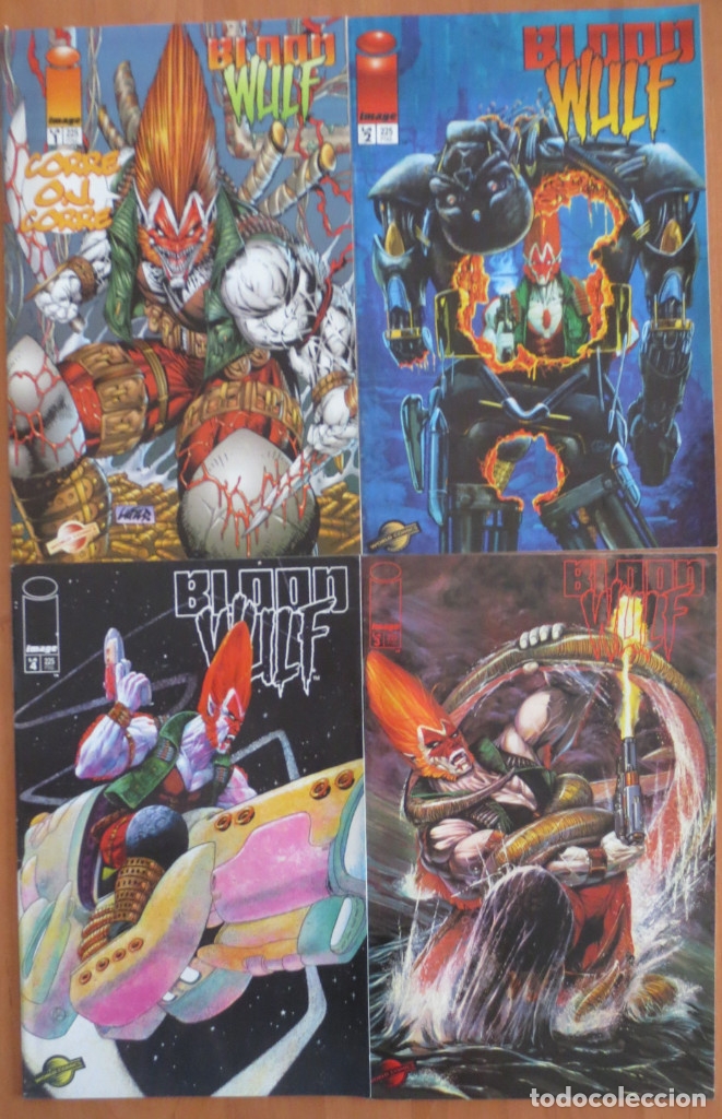 C&oacute;mics: BLOOD WULF COMPLETA - Foto 1