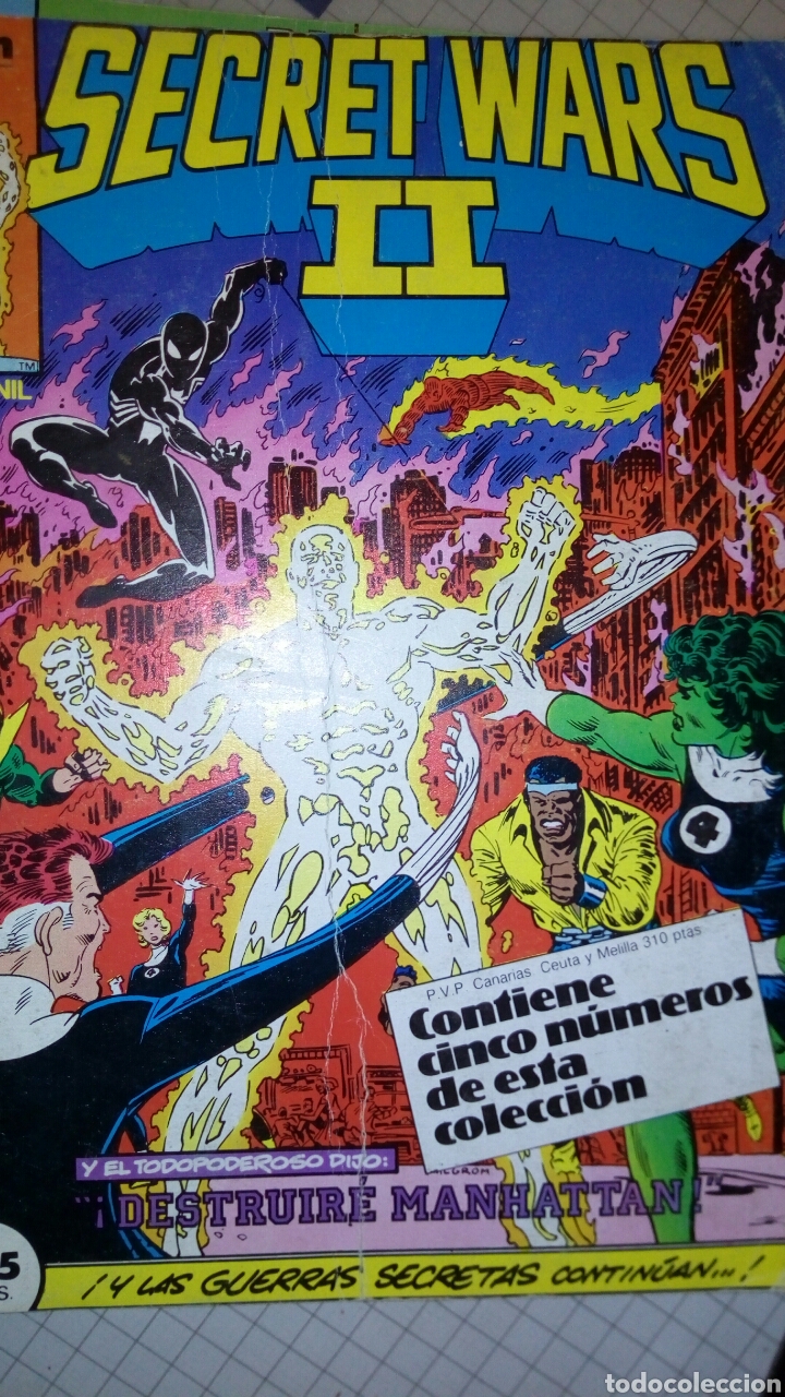 C&oacute;mics: Secret wars II del 16 al 20 - Foto 1
