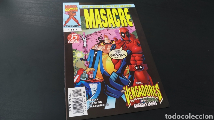 C&oacute;mics: DE KIOSCO MASACRE 11 VOL III FORUM - Foto 1