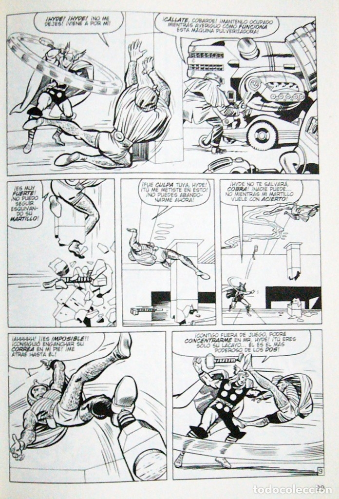 C&oacute;mics: El poderoso Thor, n&ordm; 5 (2001) de Stan Leey Jack Kirby, ed. Planeta y Comics Forum, Biblioteca Marvel - Foto 5