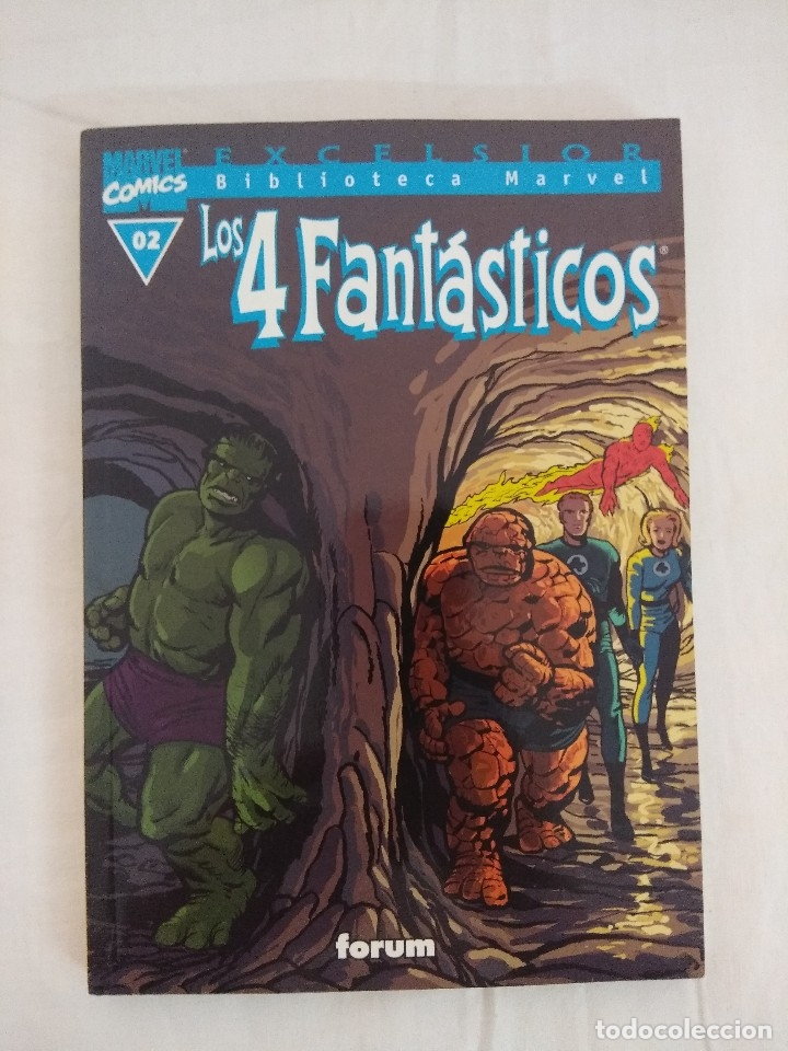 C&oacute;mics: LOS 4 FANTASTICOS N&ordm;02/BIBLIOTECA MARVEL. - Foto 1
