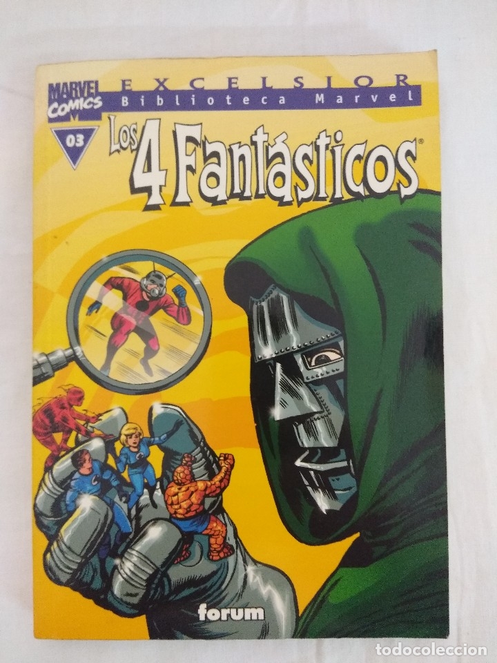 C&oacute;mics: LOS 4 FANTASTICOS N&ordm;03/BIBLIOTECA MARVEL. - Foto 1