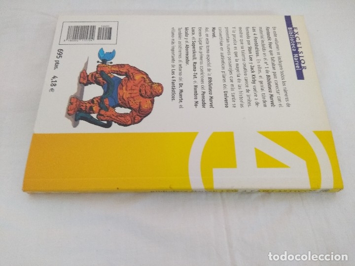 C&oacute;mics: LOS 4 FANTASTICOS N&ordm;03/BIBLIOTECA MARVEL. - Foto 2