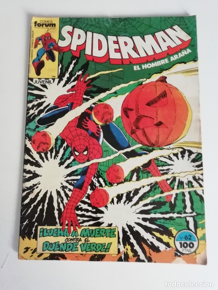C&oacute;mics: spiderman N&ordm;62 (a&ntilde;o 1985) - Foto 1