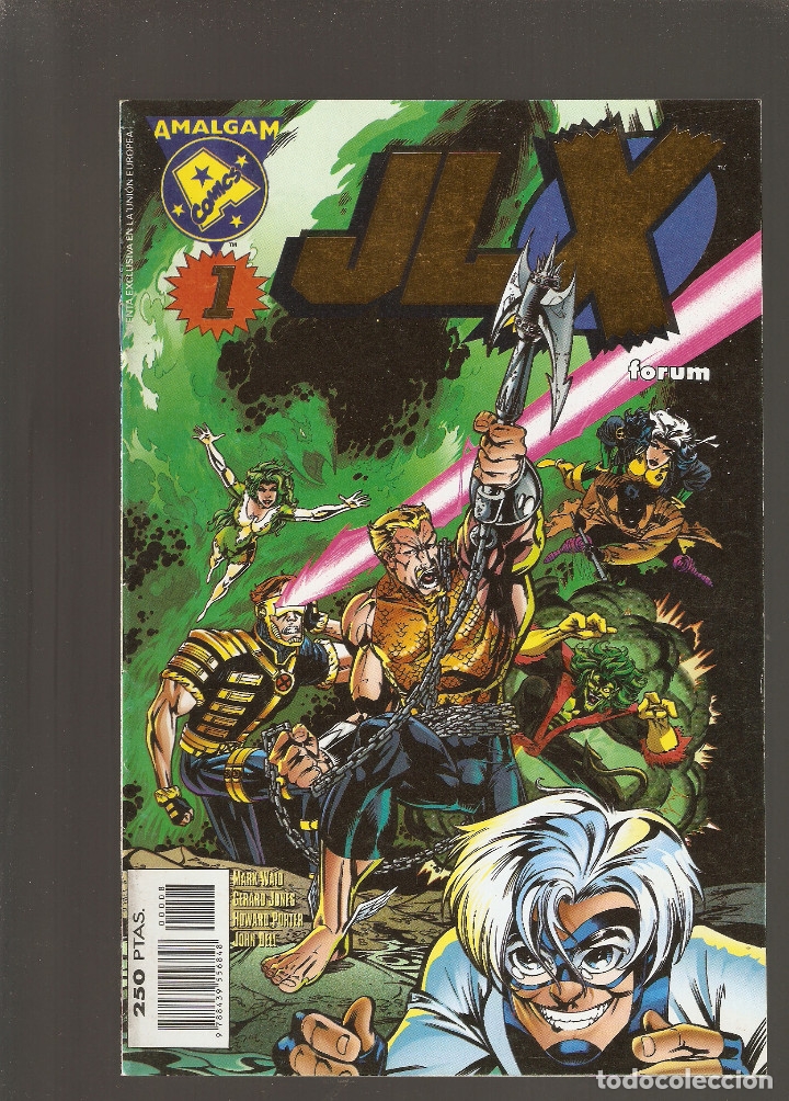 C&oacute;mics: AMALGAM: JLX vol.1 n&ordm; 1- FORUM -A - Foto 1