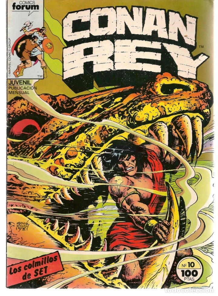 C&oacute;mics: CONAN REY. N&ordm; 10. FORUM (C/A21) - Foto 1