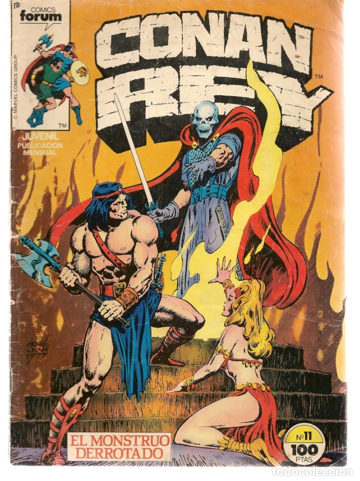 C&oacute;mics: CONAN REY. N&ordm; 11. FORUM (C/A21) - Foto 1
