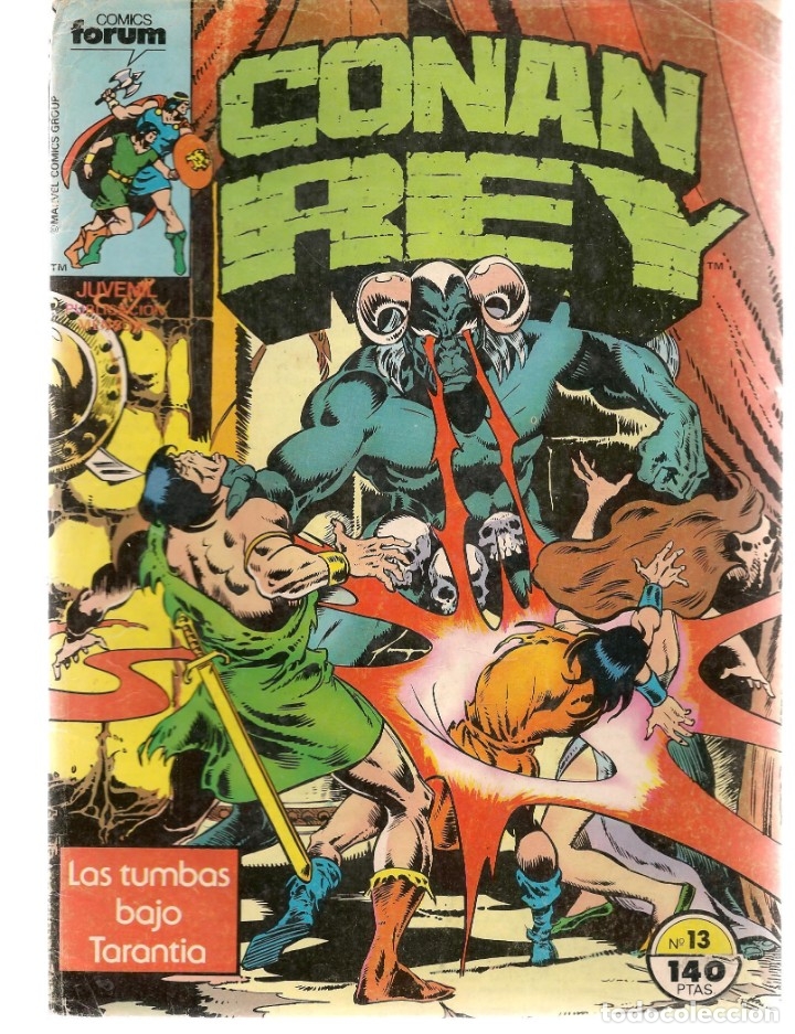 C&oacute;mics: CONAN REY. N&ordm; 13. FORUM (C/A21) - Foto 1