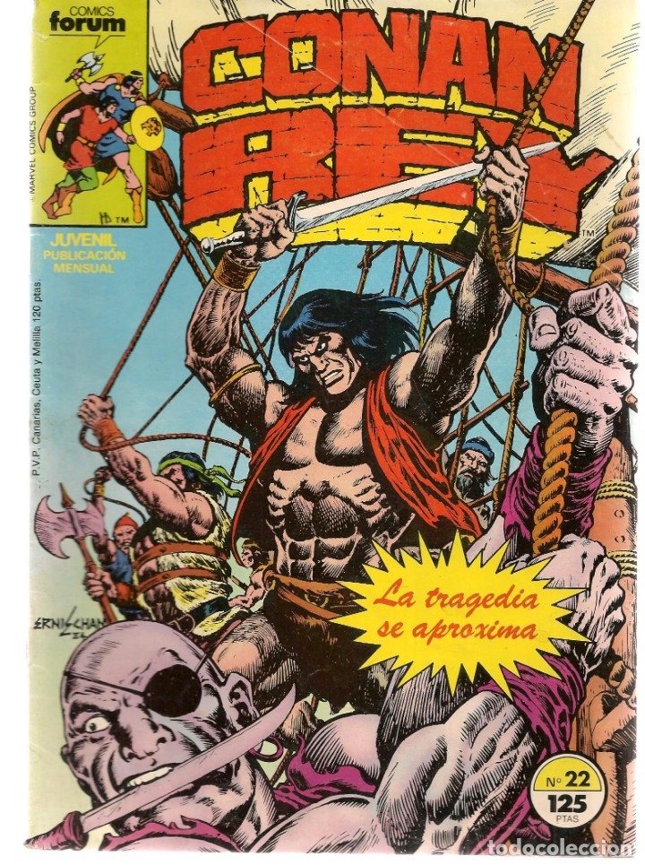C&oacute;mics: CONAN REY. N&ordm; 22. FORUM (C/A21) - Foto 1