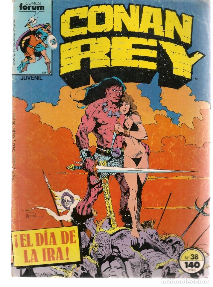C&oacute;mics: CONAN REY. N&ordm; 38. FORUM (C/A21) - Foto 1