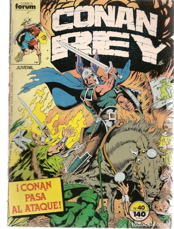 C&oacute;mics: CONAN REY. N&ordm; 40. FORUM (C/A21) - Foto 1