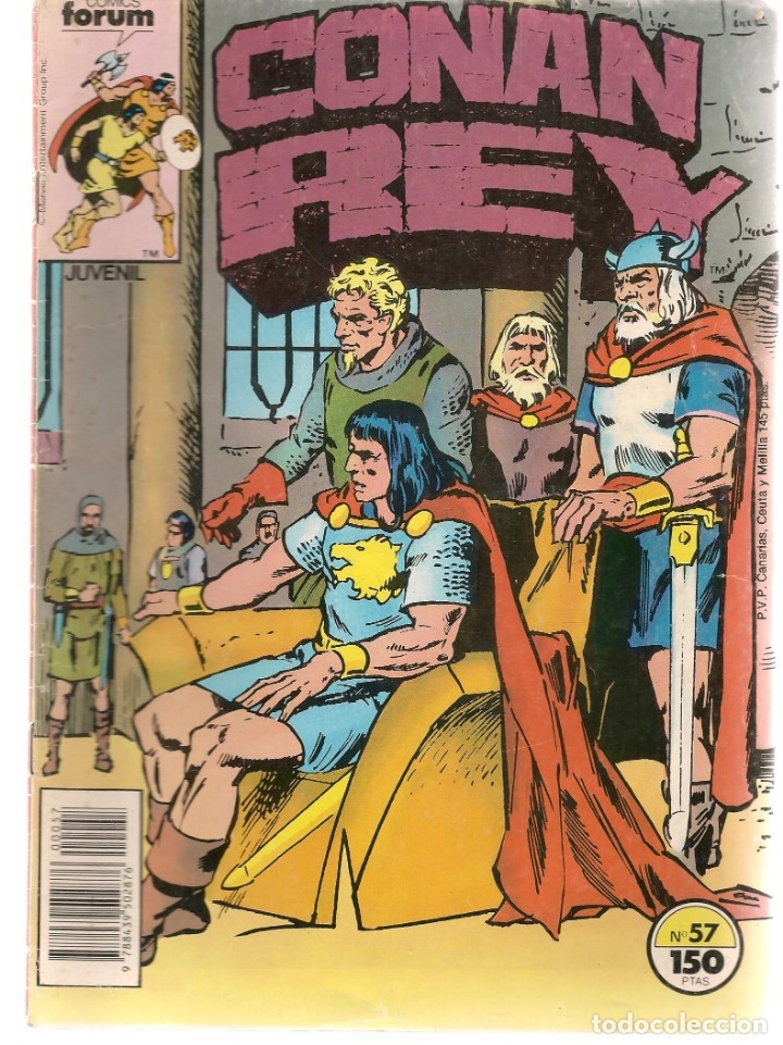 C&oacute;mics: CONAN REY. N&ordm; 57. FORUM (C/A21) - Foto 1