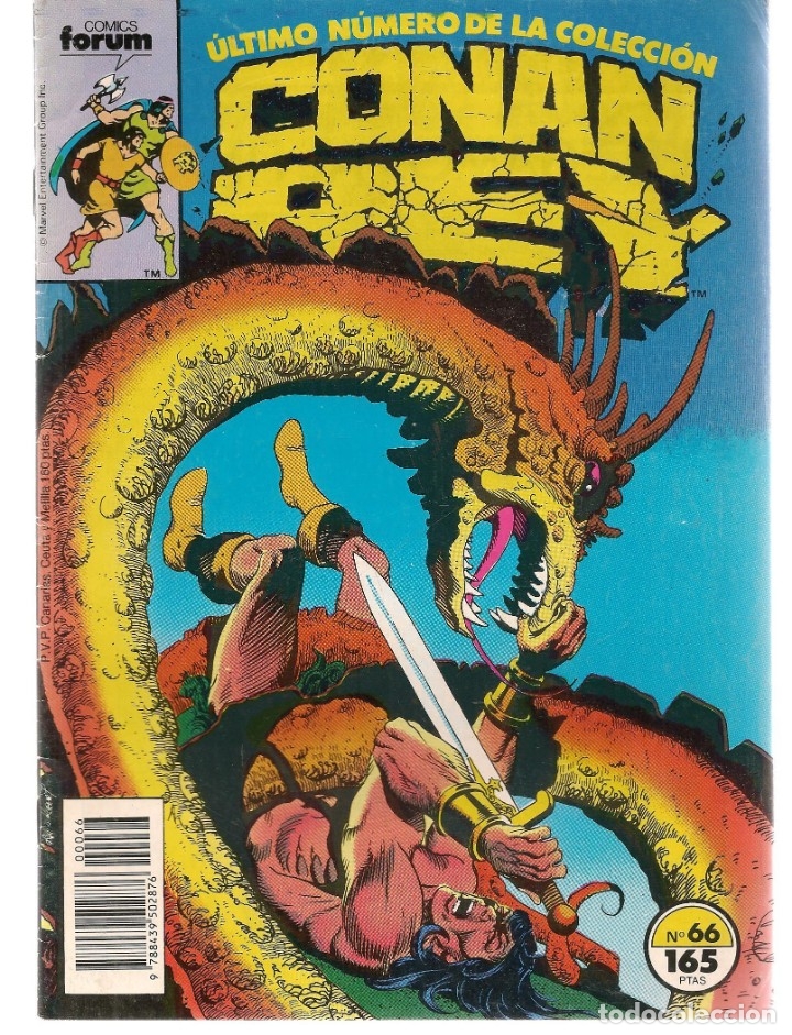 C&oacute;mics: CONAN REY. N&ordm; 66. &iexcl;&iexcl;&Uacute;LTIMO DE LA COLECCI&Oacute;N!!. FORUM (C/A21) - Foto 1
