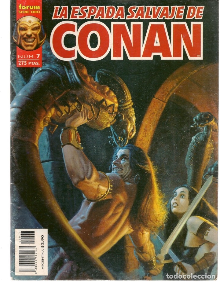 C&oacute;mics: LA ESPADA SALVAJE DE CONAN. N&ordm; 7. FORUM (C/A15) - Foto 1