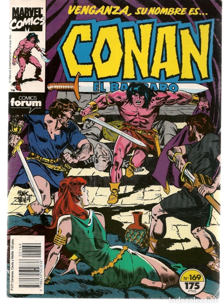 C&oacute;mics: CONAN EL B&Aacute;RBARO. N&ordm; 169. FORUM (C/A15) - Foto 1