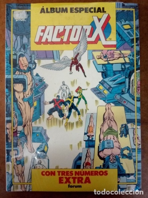 C&oacute;mics: FACTOR X RETAPADO CON LOS TRES ESPECIALES DE 1989 - FORUM - IMPECABLE PRECINTADO - Foto 1