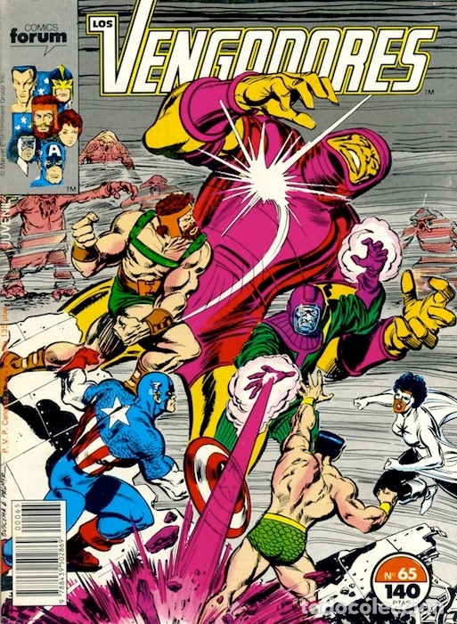 C&oacute;mics: LOS VENGADORES vol.1 n&ordm; 65 - Forum - Foto 1