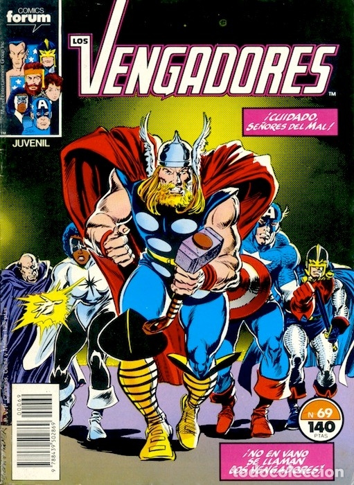 C&oacute;mics: LOS VENGADORES vol.1 n&ordm; 69 - Forum - Foto 1
