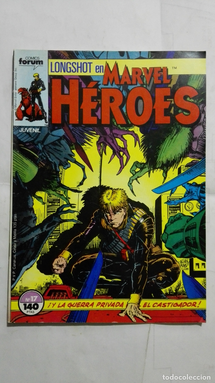 C&oacute;mics: LONGSHOT EN MARVEL HEROES, N&ordm; 17 - Foto 1