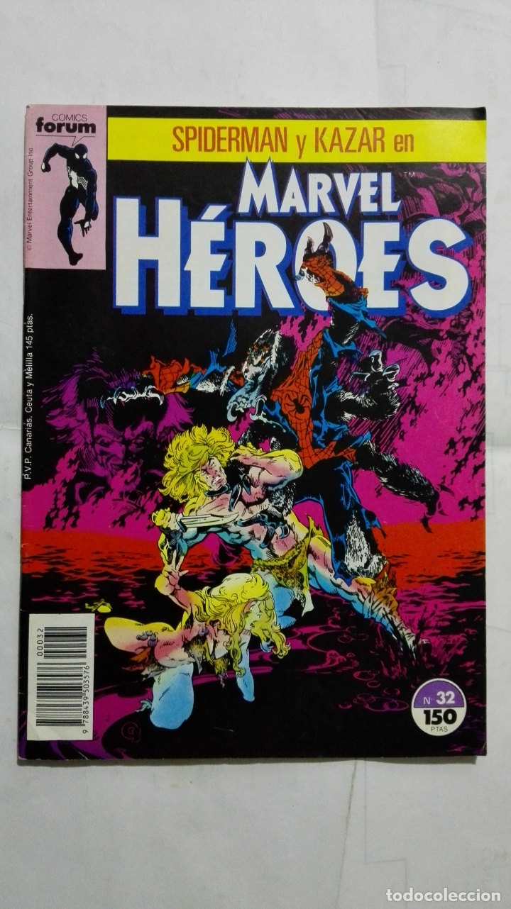 C&oacute;mics: SPIDERMAN Y KAZAR EN MARVEL HEROES, N&ordm; 32 - Foto 1