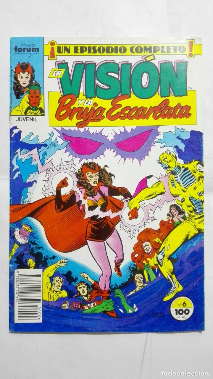 C&oacute;mics: LA VISION Y LA BRUJA ESCARLATA, N&ordm; 6 - Foto 1