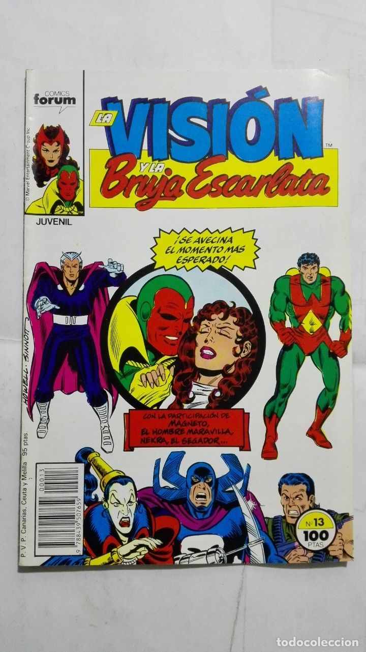 C&oacute;mics: LA VISION Y LA BRUJA ESCARLATA, N&ordm; 13 - Foto 1
