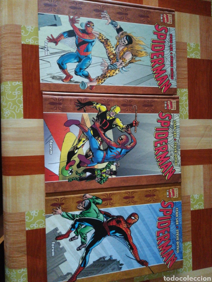 C&oacute;mics: Spiderman de Stan Lee y Steve ditko - completa 3 tomos ( forum) - Foto 1