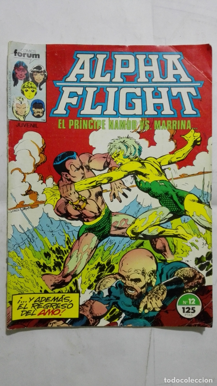 C&oacute;mics: ALPHA FLIGHT, N&ordm; 12, COMICS FORUM - Foto 1