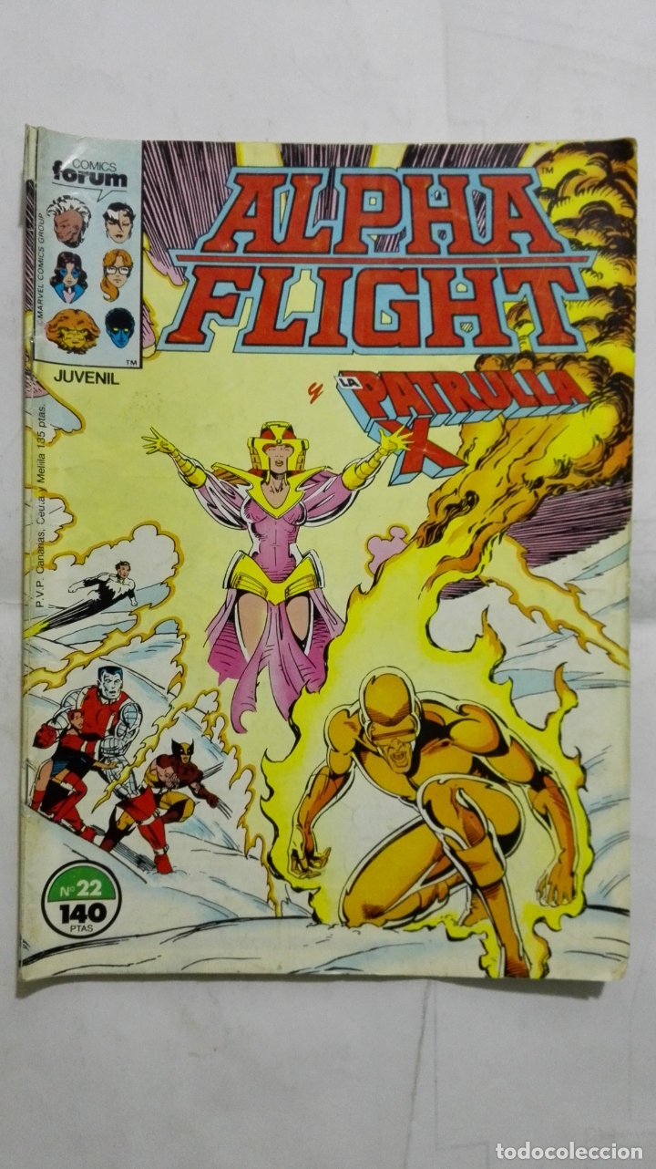 C&oacute;mics: ALPHA FLIGHT, N&ordm; 22, COMICS FORUM - Foto 1