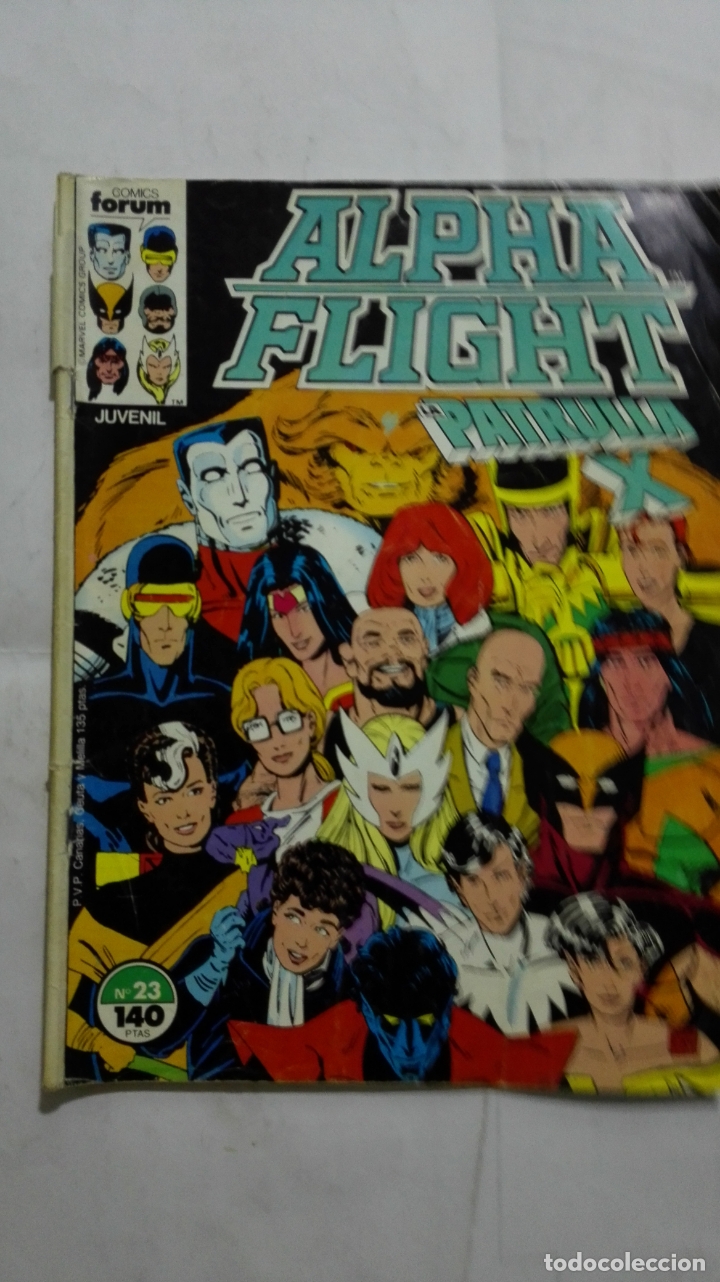 C&oacute;mics: ALPHA FLIGHT, N&ordm; 23, COMICS FORUM - Foto 1
