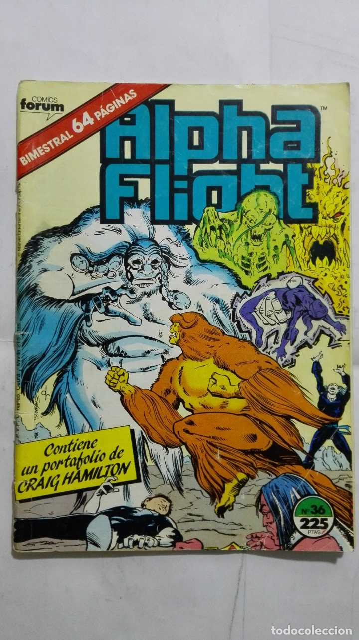 C&oacute;mics: ALPHA FLIGHT, N&ordm; 36, COMICS FORUM - Foto 1