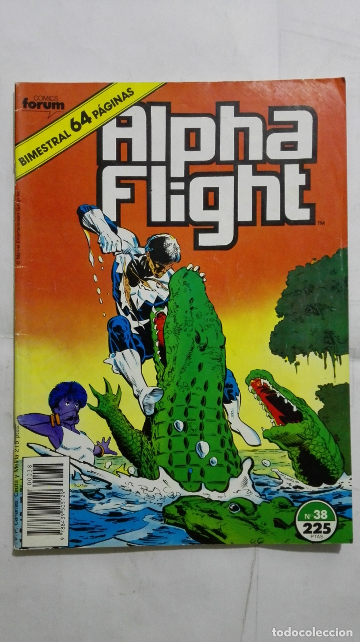C&oacute;mics: ALPHA FLIGHT, N&ordm; 38, COMICS FORUM - Foto 1