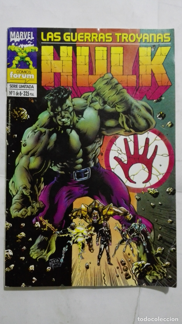 C&oacute;mics: LAS GUERRAS TROYANAS, HULK, N&ordm; 1 DE 6, MARVEL COMICS FORUM - Foto 1