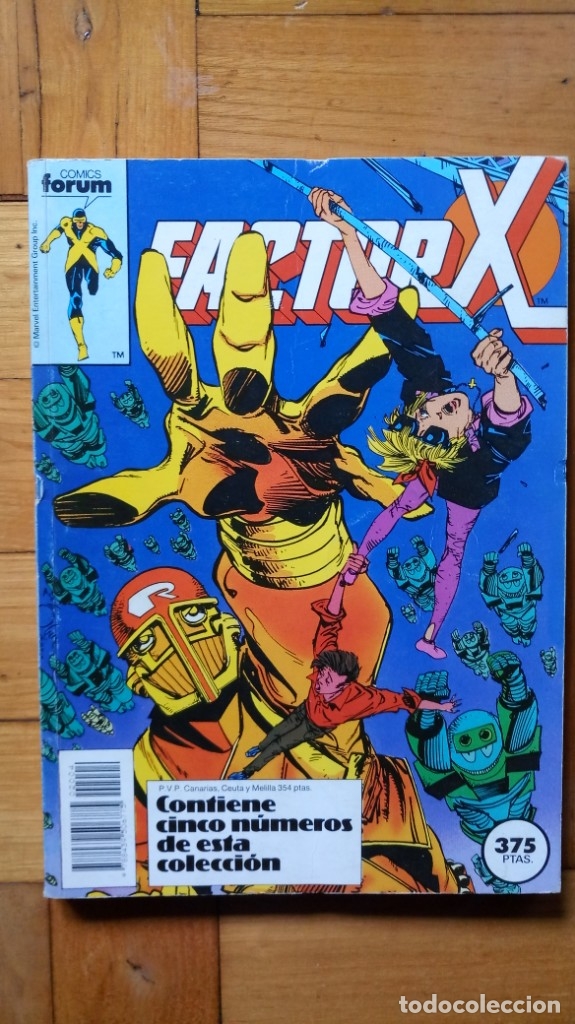 C&oacute;mics: Factor X 16, 17, 18, 19, 20 (retapado) - Foto 1