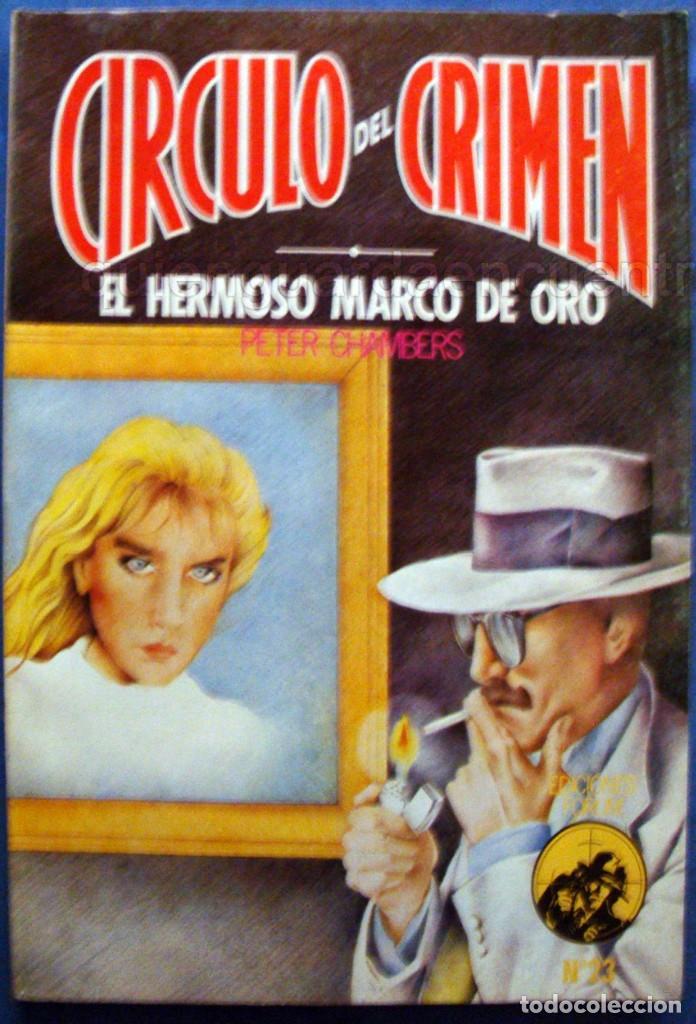 C&oacute;mics: NOVELA CIRCULO DEL CRIMEN FORUM-23 NUEVO-1983 PETER CHAMBERS SUSPENSE MISTERIO