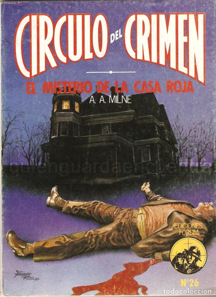 C&oacute;mics: NOVELA CIRCULO DEL CRIMEN FORUM-26 NUEVO-1983 A. A. MILNE SUSPENSE MISTERIO
