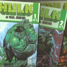 Cómics: HULK DE PAUL JENKINS - 1 - 2 Y 3 - 3 TOMOS COMPLETA - FORUM