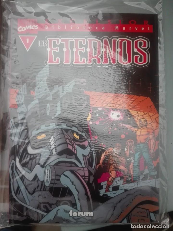 C&oacute;mics: LOS ETERNOS EXCELSIOR 1 BIBLIOTECA MARVEL ENCAPSULADO # - Foto 1