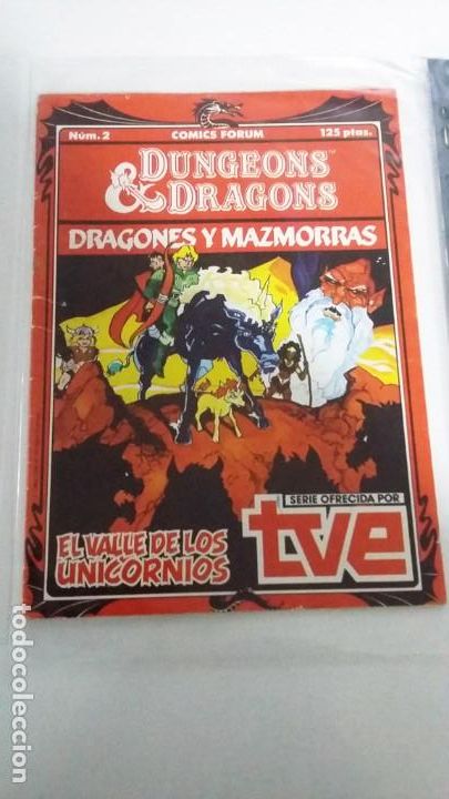 C&oacute;mics: Dungeons & Dragons, N&ordm; 2 El Valle de los Unicornios, TVE. Forum - Foto 1