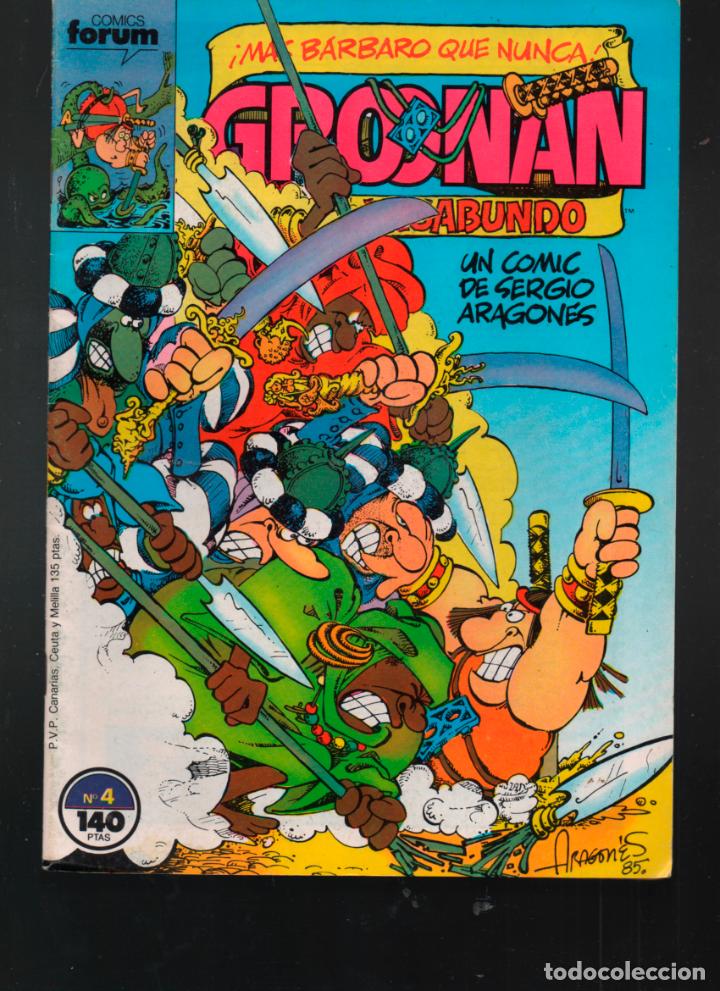 C&oacute;mics: GRONAN EL VAGABUNDO N&ordm; 4. SERGIO ARAGONES - Foto 1