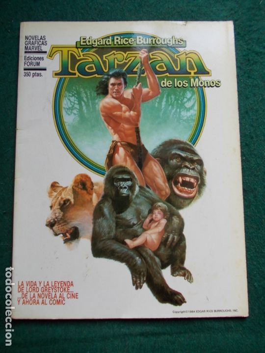C&oacute;mics: NOVELAS GRAFICAS MARVEL TARZAN DE LOS MONOS - Foto 1